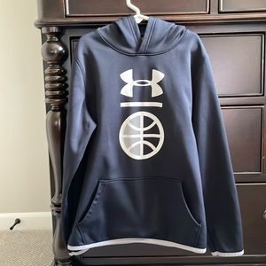 Under Armour Boys' Fleece Logo Hoodie